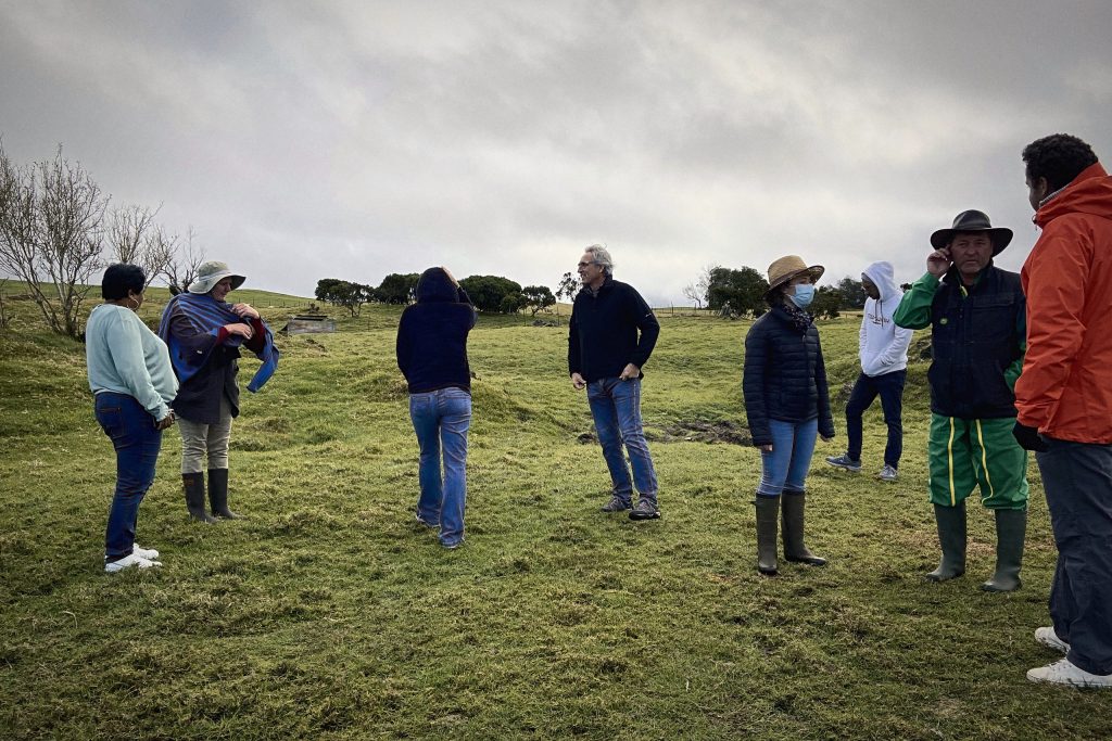 Tournage du spot Chambre d'Agriculture, La Plaine-des-Palmistes, juillet 2021